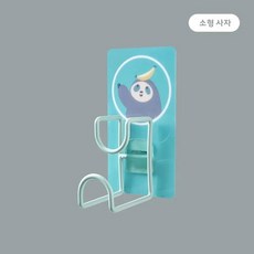 욕실 싱크대 수납 랙 걸이 벽걸이 무타공 정리대 세면대 홀더 정리 도구, 4. 나무 나무늘보 opp 가방, 1개
