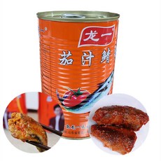 왕부정중국식품 룡일 통조림(토마토고등어) 반찬 중국통조림 425g, 1개