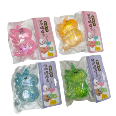유니콘 쫀득이 말랑이 스퀴시, 2개, 120g, 랜덤