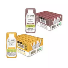 상하목장 유기농 바나나우유 코코아우유, 125ml