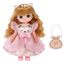 타카라 토미 (TAKARA TOMY) 리카 짱 인형 LD-29 시로 쿠마 다이 스키 마키