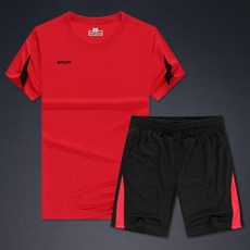 男士運動套裝 短袖短褲 寬鬆訓練服