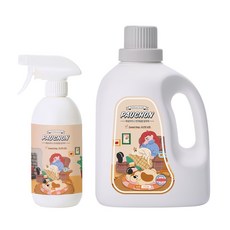 뽀숑하우스 강아지 고양이 탈취제 2.5L+500ml 세트 4가지향 무살균제 강력탈취 반려동물 오줌냄새제거, 1세트, 3L, 포근한 낮잠 2.5L+500ml