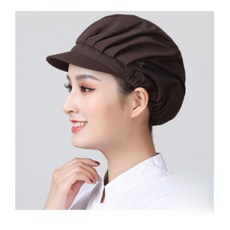 네오어패럴 주방 반망사 창모자, 브라운, 2개