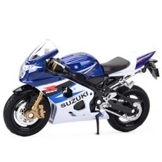 Welly 1:18 스즈키 GSX-R750 다이 캐스트 차량 소장 취미 오토바이 모델 장난감