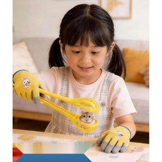 골든햄스터 잡는 집게 방어 장갑 대형 급여 용품 반려동물 용품, 햄스터 클립 - 빨간색