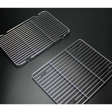 빵 기름 튀김망 스텐 바트망 소쿠리 그릴 사각 밧드망 채반 1. 12.5x11.5x1.5cm, 1개