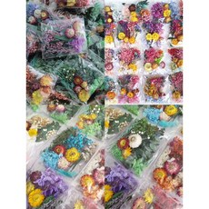乾燥花素材包 多款花材組合, 詳見包裝