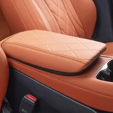 BYD Sealion 7 Sea Lion 07 EV 2024 센터 콘솔 팔걸이 부스터 패드 인테리어 수정 보관 액세서리, 04 orange A