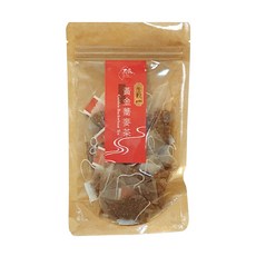 玉民黃金蕎麥立體茶包(生粒)-台灣產無咖啡因養生茶, 5g, 1個, 12個裝