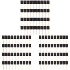 120pcs 2 인치 폼 스폰지 목재 손잡이 페인트 브러시 세트 - 가벼운 내구성 및 위대한