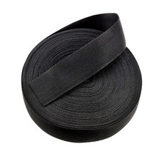 파워짐 나일론 웨빙끈 50mm 1M, 2+1 (3개입), 블랙, 3개