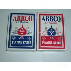 ARRCO US regulation 撲克牌 (藍/紅任選) - 黑標, 1個