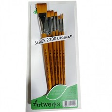 (DA) POP 폼아트 브러쉬/6본조/시리즈 2200, 단품, 단품