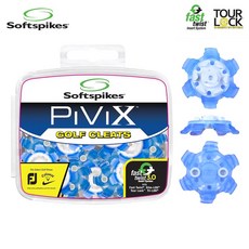 藍鯨高爾夫 SoftSpikes PIVIX GOLF CLEATS 快轉鞋釘（18顆/盒）台灣製, 1個