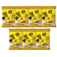 티니콘 카레맛 바삭한 옥수수 콘스낵 스낵세트 과자간식 다이어트간식 비건간식, 7개, 50g