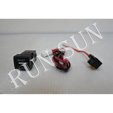 RUN SUN 車燈 ALTIS CROSS COROLLA CAMRY 方形開關充電型專用線組, 1個