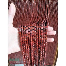 집 구슬발 현관문발 파티션 칸막이 커텐 주렴 70x200cm 티크 비즈발 식당 가리개