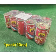 정어리 인 토마토소스 정어리통조림 사딘 sardin in tomato sauce 3lady 쓰리레이디 worldfood, 10개, 155g