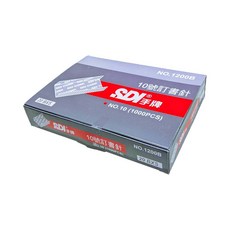 SDI 手牌 10號訂書針 1200B 一中盒 (20小盒), 1個, 1中盒(20小盒)