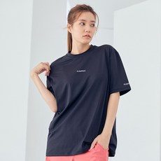 PUMPING 여성 오버핏 헬스 등산 기능성 반팔 운동복 국내생산