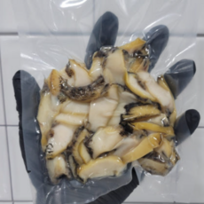 완도 자숙 순살 슬라이스 손질전복 전복살 미역국용, 1세트, 슬라이스전복(살만)100g