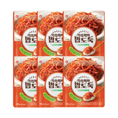 샘표 밥도둑 오징어채볶음, 60g, 6개