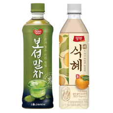 양반 보성 말차 + 배식혜 양반 보성 말차 + 배식혜 동원 동원, 1개, 500ml