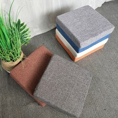 두꺼운방석 8cm 5cm 사각 책상 식탁 사무실 의자 방석, 사각방석_다크그레이_8cm, 사각방석 다크그레이 8cm