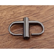 oldstar 細版調節扣 包鍊長度調整器 可鎖緊 360度旋轉 黑色, 1個, 黑