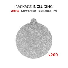 咖啡膠囊熱封膜蓋 (200入), 1個, 200個51mm熱封膜