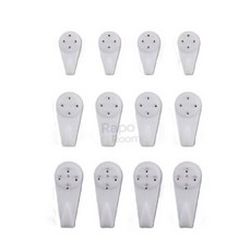 라포룸 벽고정 액자핀 4p 후크걸이, (md)벽고정핀고리(소)