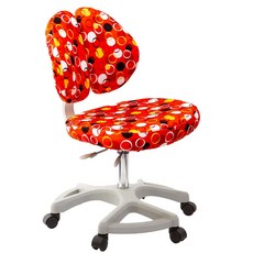 GXG 兒童雙背成長椅 (盾牌腳-圓點橘) TW-3199 UG, 圓點橘(請備註輪子), 1個