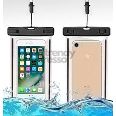 옵트샵 스마트폰 방수팩 촬영가능 방수케이스, 블랙