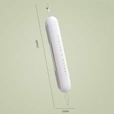 家用多功能拆綫器挑綫器 縫紉手工專用, 1個, [灰色]兩用穿針器, 灰色