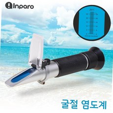 염분계 염도계 굴절 염도 나트륨 측정기 RZ112, 상세페이지 참조, 1개
