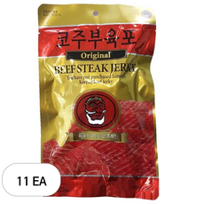 코주부 육포 오리지널, 100g, 11개
