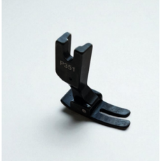 공업용 밀림방지 기본 직선박기 고품질 블랙 티타늄 노루발, 1개, 블랙티타늄