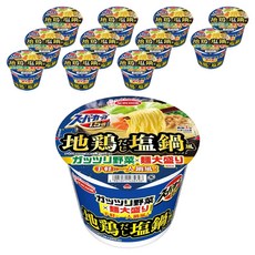 AceCOOK Super Cup 蕎麥湯蕎麥麵 鹽味風味拉麵, 12個