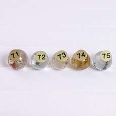 法寶 FRAVO 綠幽靈 彩幽靈 正財 小球 水晶球 開運 業務必備 幽靈球 能量水晶, 1個, 74