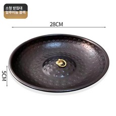 레인체인 처마빗물받이 풍경소리 처마 물받이 문종 윈드차임 행거 사찰 풍경, 연꽃 물받이 알루미늄합금블랙