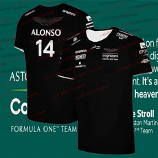 애스턴 마틴 티셔츠 레이싱 3D 프린트 티셔츠 팀 저지 2025 스페인 레이서 페르난도 알론소 14 애스턴 마틴, 05 S, 03 094-PBB