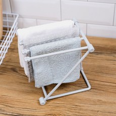 접이식 4단 행주건조대 그레이 미니 행주걸이you9+5yKh