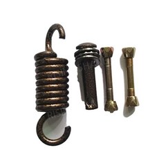 흔들의자부품 후크 코일 스프링 미니 악세사리, 화이트 스프링(더블), 1개