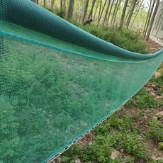 하천 부유물 제거망 회수망 그린 연못 팬던트형 호수 0메쉬(05x5m) 개구리밥 해양쓰레기, E. 녹색 10메쉬 그물 길이 15m 높이 0