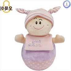 벡스트리아 핑크 오뚝이 15520 촉감인형 오뚝이인형장난감 유아용인형 유아용장난감