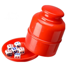 骰盅, 熱情紅, 1個