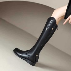 승마부츠 가죽 라이딩 부드러운 통굽 웨스턴 훈련 레더