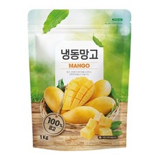 [광명물산] 뉴뜨레 냉동망고 베트남산 다이스컷 20mm 1000g /드라이아이스 포장, 3개, 1kg