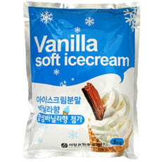 서강 아이스크림분말 바닐라향, 1kg, 19개